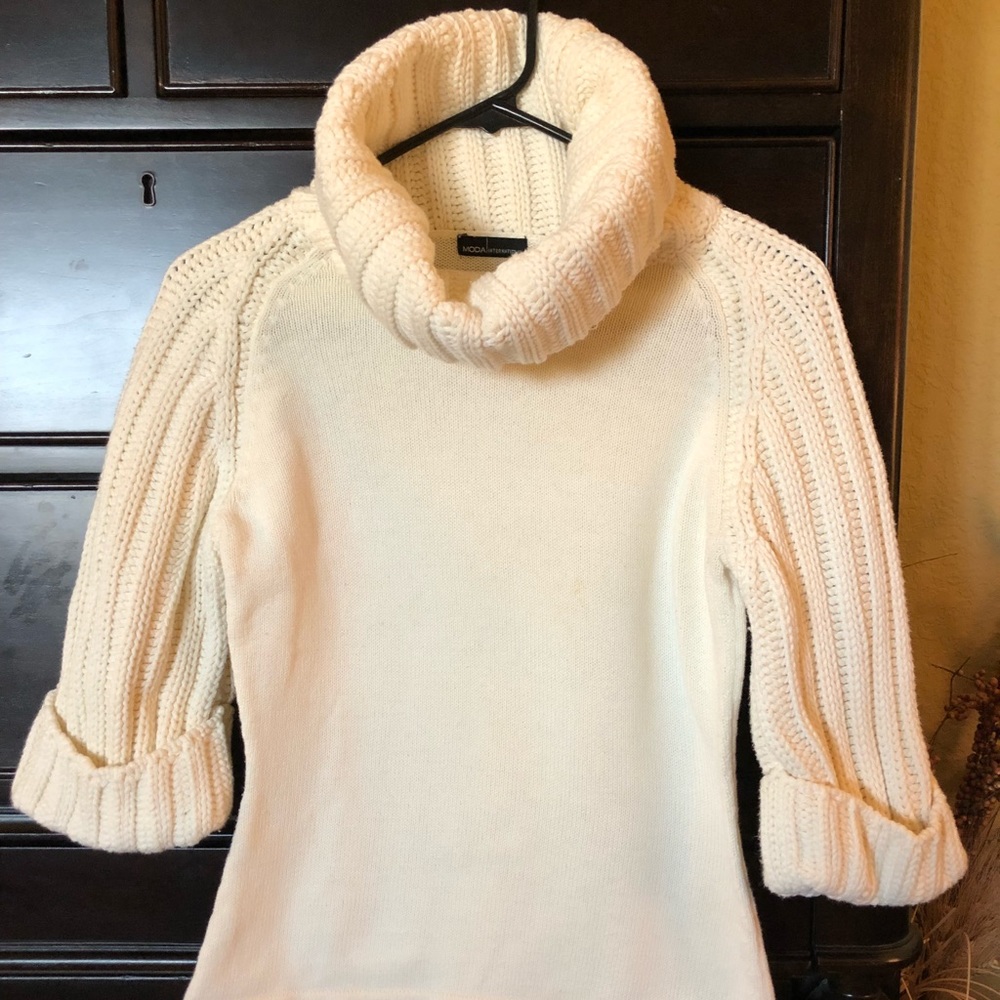 Cowl neck sweater